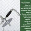 High Sierra Showerheads® - Solid Metal Fixed and Handheld Combo