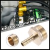 Hihaha 2 Pcs 8mm 3/4" BSP Male Thread Hose Fitting