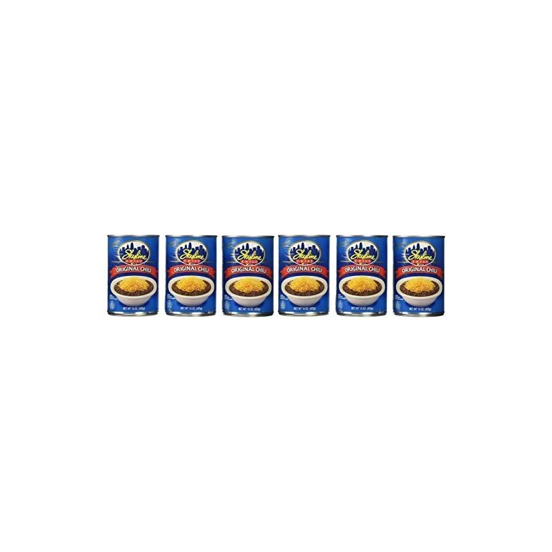 Skyline Original Chili Recipe, 15-Ounce Cans(Pack of 6)