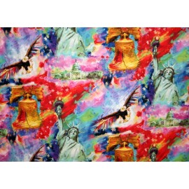 Elizabeth's Studio AMERICAN THE BEAUTIFUL FROM ELIZABETH'S STUDIOS - 100% COTTON FABRIC