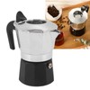 Double Valve Moka Pot Coffee Maker Pot Classic Octagonal Shape