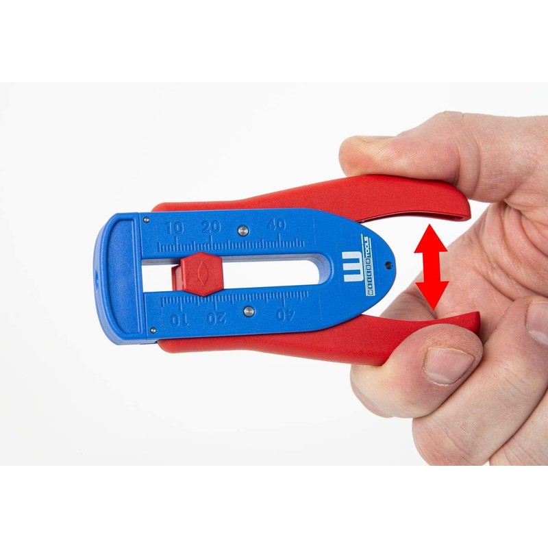 WEICON Precision Wire Stripper S, Stripping Tool for fine Wires/Conductors,