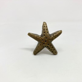 Antique Bronze Sea-Life Marine Nautical Drawer Knobs, Bathroom, Cupboards, Dresser (11. Starfish)