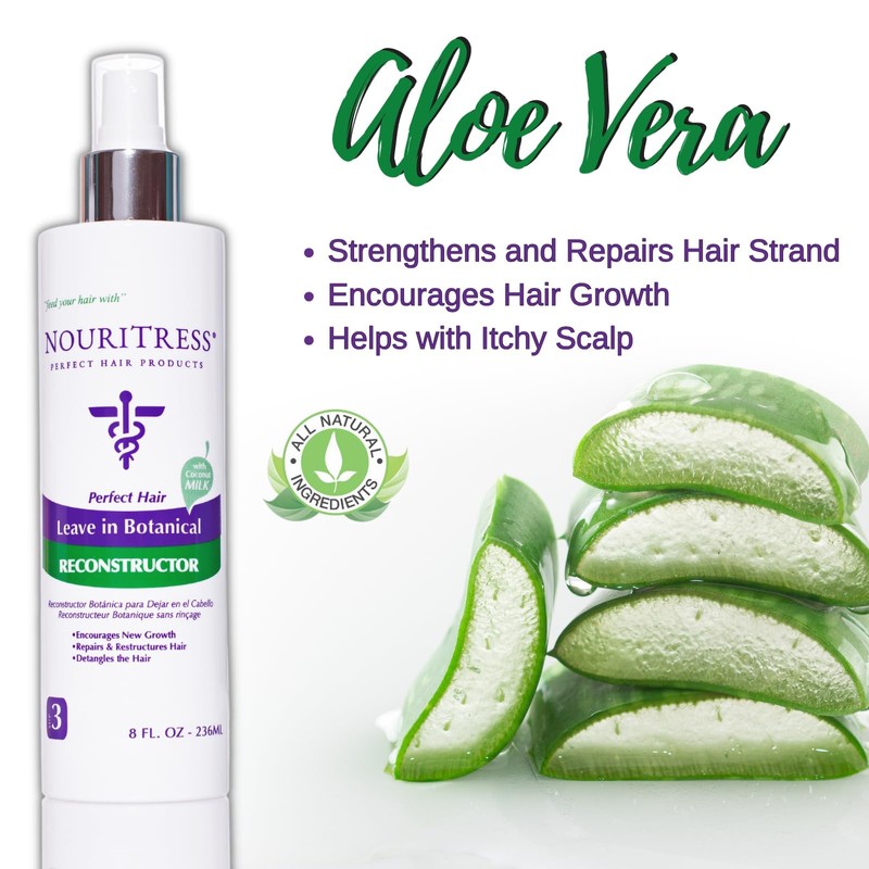 NouriTress Leave-In Botanical Reconstructor | Leave-In Conditioner | Moisturizing and
