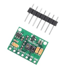 Módulo de oxímetro, módulo de sensor de placa de desarrollo de oxímetros de pulso de frecuencia cardíaca MAX30100