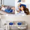 Focustree Squish Bean Bed Microbead Pillow Bolster Tube Body Pillow