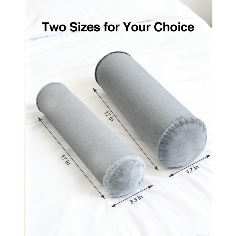 Luxtude Inflatable Neck Roll Pillow for Sleeping, Travel Neck Pillow