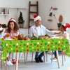 party greeting Christmas Tablecloth Roll 51inch x 100ft Christmas Polka