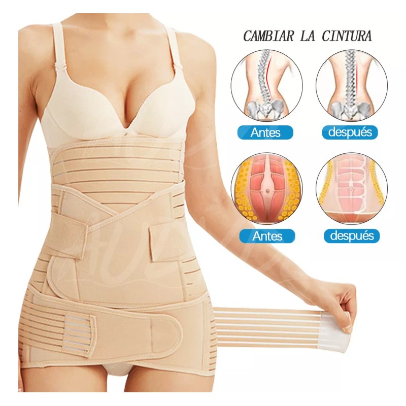 Audyde Faja De Maternidad Para Postparto 3 En 1