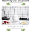 Stainless Steel Garlic Press and Onion Chopper - Manual Vegetable