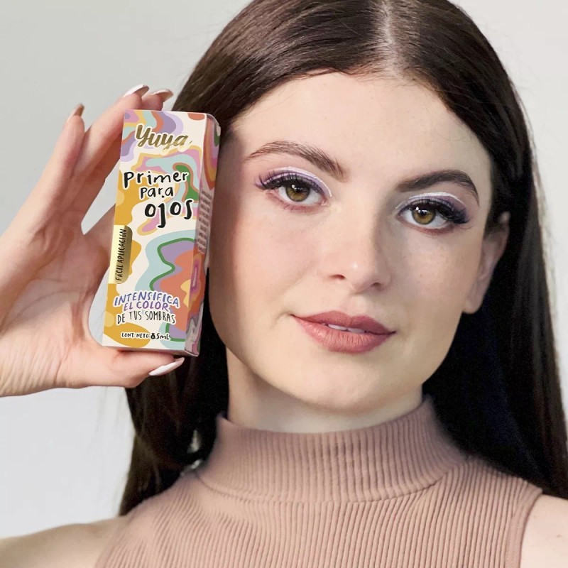 Yuya Primer Para Ojos Yuya Acabado Mate De Larga Duración