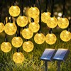 btfarm 2 Pack Solar String Lights Outdoor Waterproof, Total 98