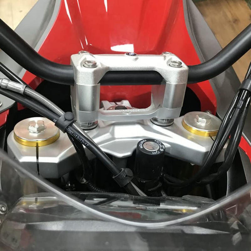 Motorcycle Handlebar Riser Aluminium Silver 32mm For G310R G310GS