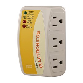 MX-Evo Surge Protector,120V 12A 1440W Voltage Protector with 3 Outlet Plug,for Home Appliance Multi Function Plug,Electronic Surge Protector for Refrigerator for TV/PC/Refrigerator 1 Pack