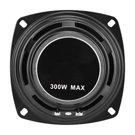 Suuonee Car Coaxial Speakers, 4in 300W 12V Car Stereo Music Audio HiFi Auto Coaxial Loudspeaker Speakers