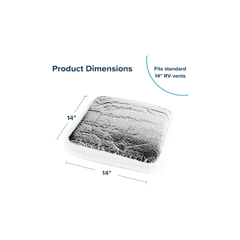 djhaimz RV Skylight Cover Vent Insulator Reduce Heat Transfer Increase