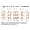 Tranquility Premium Overnight Disposable Absorbent Underwear (DAU) - LG -