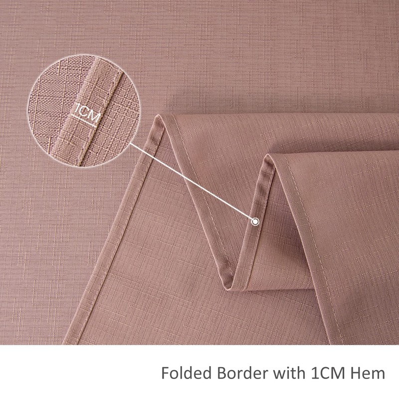 maxmill 2 Pack Rectangle 52 x 70 Inch Slubby Textured