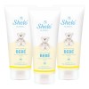 Crema Corporal Bebé Sheló Nabel Sábila Miel Hipoalergénica Pack 3x250 ml
