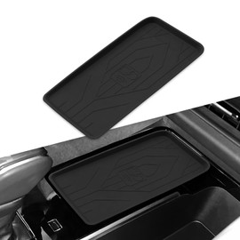 SMABEE Silicone Center Console Wireless Charging Mat for New Toyota Camry 2025 XV80 Wireless Charging Protective Mat Anti-Slip Mat 2025 Camry Accessories