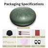 Steel Tongue Drum, 8 Inches 11 Notes Rain Drums for