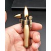 Bullet Lighter Series Reusable Metal Mini Trench Lighters with Keychain