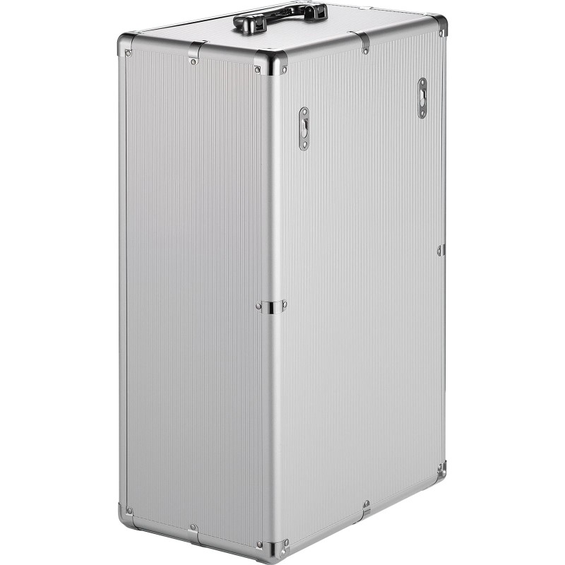 R&D Hardware 36 Slots Cell Phone Cabinet Silver Aluminum Alloy