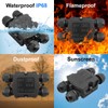 Waterproof IP68 Electrical 4 Way Junction Box Cable Wire Connection