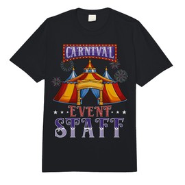 Circus Event Staff Carnival Squad Crew Birthday Party Kids Comfort Colors Adult Heavyweight T-Shirt