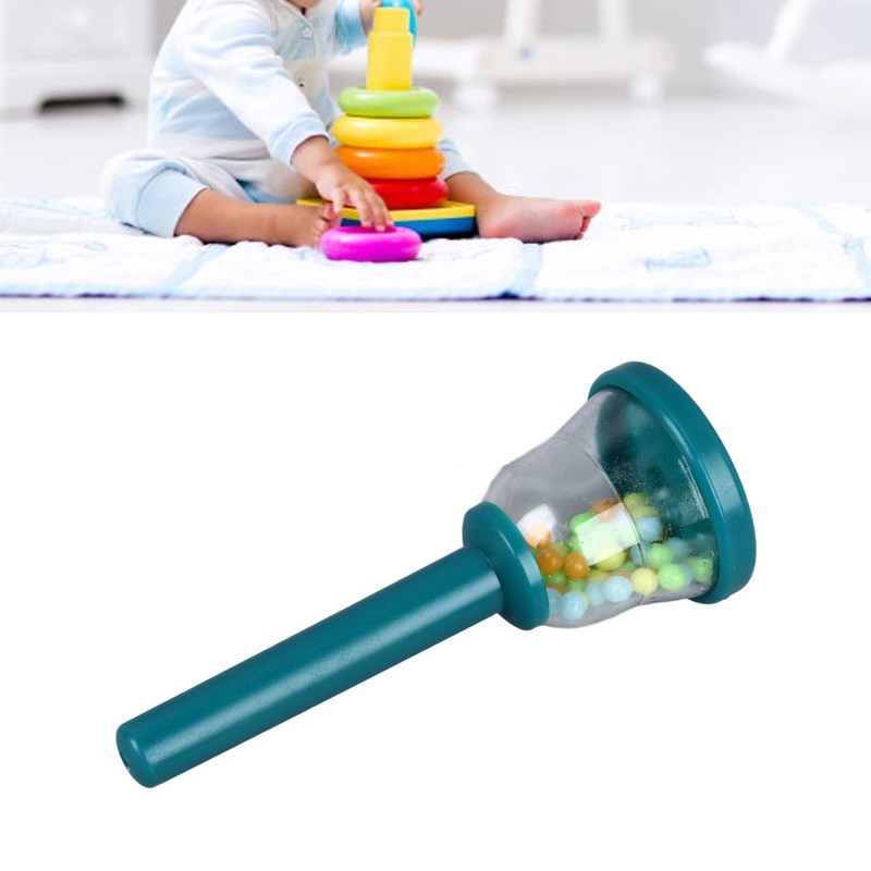 Kids Hand Bell Children Grip Training Plastic Hand Percussion Bell
