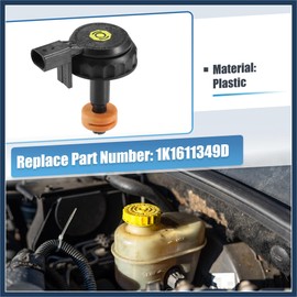 VekAuto Brake Master Cylinder Cap Cover No.1K1611349D for Volkswagen Beetle 2012-2019 for Volkswagen Eos 2007-2016 Auto Accessories