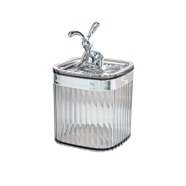 Transparent Creative Toothpick Holder,Large Capacity Toothpick Dispenser Plastic Toothpick Dispenser