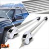 Universal Adjustable 50" Aluminum Roof Rack Cross Bars Crossbar w/Keys,Silver