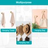 sourcing map 2Pcs Curtain Holdback, Aluminum Alloy Wall Mounted Curtain
