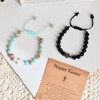 Lamyba Easter Gifts for Kids/Teens/Girls, Christian Natural Stone Beaded Bracelets,