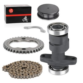 Camshaft & Cam Sprocket Gear Timing Chain Kit for Honda TRX300EX TRX300X 1993-2009 FourTrax 250 TRX250X 1987-2002