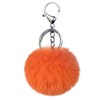 Sqzrpomddy Keychain Keyring Cute Fluffy Key Ring Bag Hanging Decoration