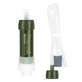 Tentock Outdoor Water Filter Emergency Equipment Car Camping Accessories Hiking Gadgets Tap Rainwater Filter System Drinking Water Survival Equipment Grayl Water Treatment Hiking Equipment