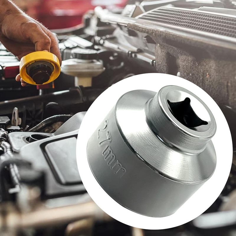 MagiDeal 27mm Low Profile Wrench Socket Steel Spare Parts Durable