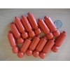2-1/4" ORANGE Wooden Toy Doll People or Coat Peg 12pc