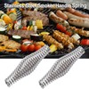 LIFTATAPA 4Pcs BBQ Spring Handle, Stainless Steel Cool Touch Stove