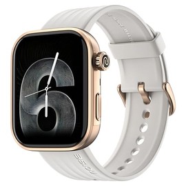 Noise ColorFit Pro 6 Smartwatch con IA, Pantalla AMOLED de 1.85, Autonomía 7 Días, Resistente al Agua IP68 - Oro Marfil                               
