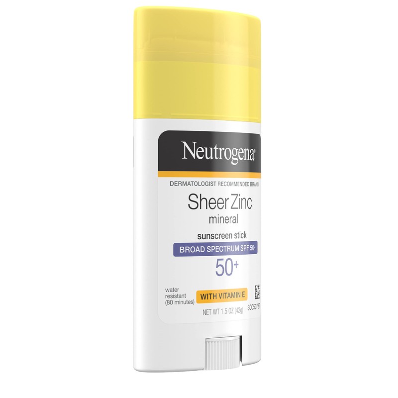 Neutrogena Sheer Zinc Oxide Mineral Sunscreen Stick - SPF 50+,