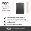 OGGI Dish Drain Board & Drying Rack Tray for Kitchen