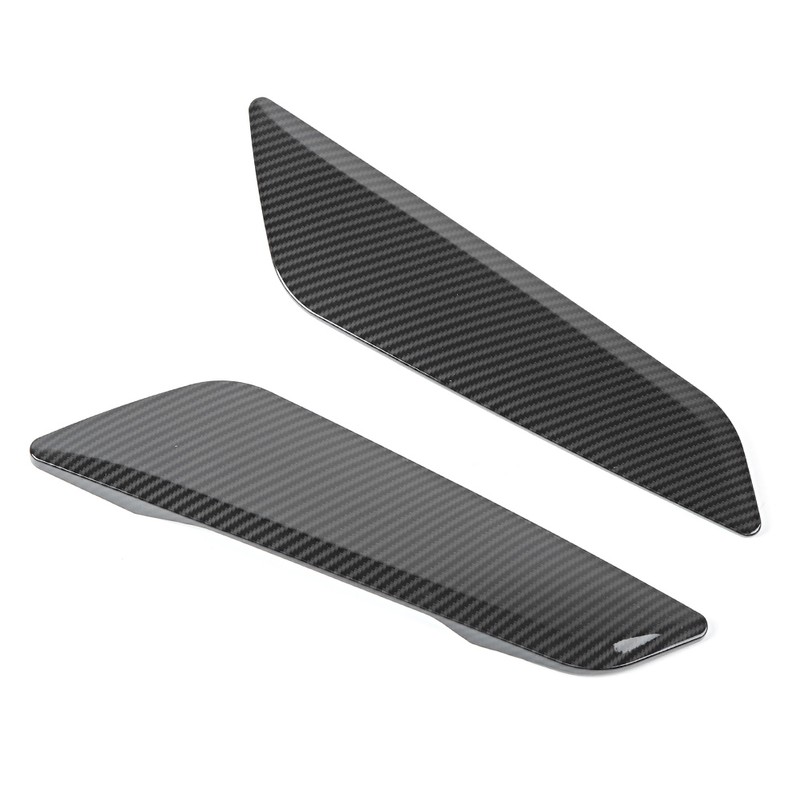 Car Fender Vents Decorative Cover Trim Carbon Fiber Style Fit