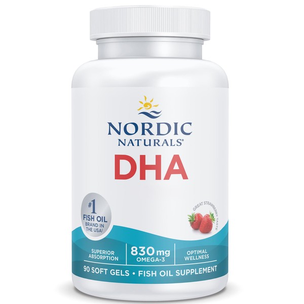Nordic Naturals, DHA, 830mg Omega-3, Fish Oil with EPA and