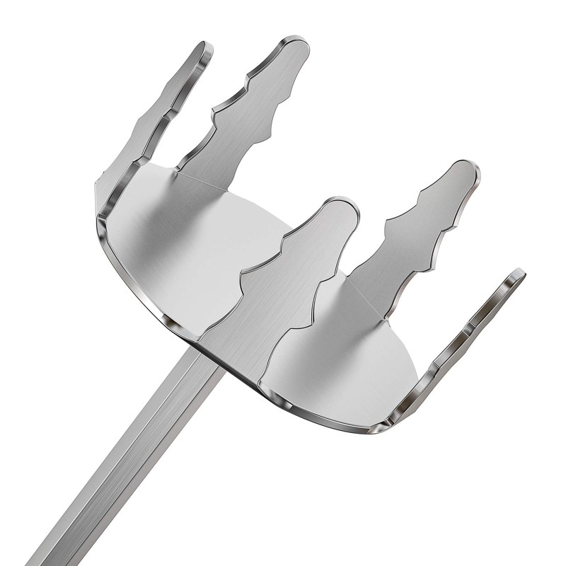 onlyfire 3 Inch Pork Puller, Upgraded Ultra-Sharp Stainless Steel Meat