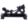 QANYEGN Chinese Dragon Shaped Wooden Sword Holder, Samurai Sword Katana