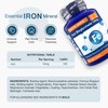 Zipvit Iron Tablets 14mg, (1 Year Supply), Supports Energy &
