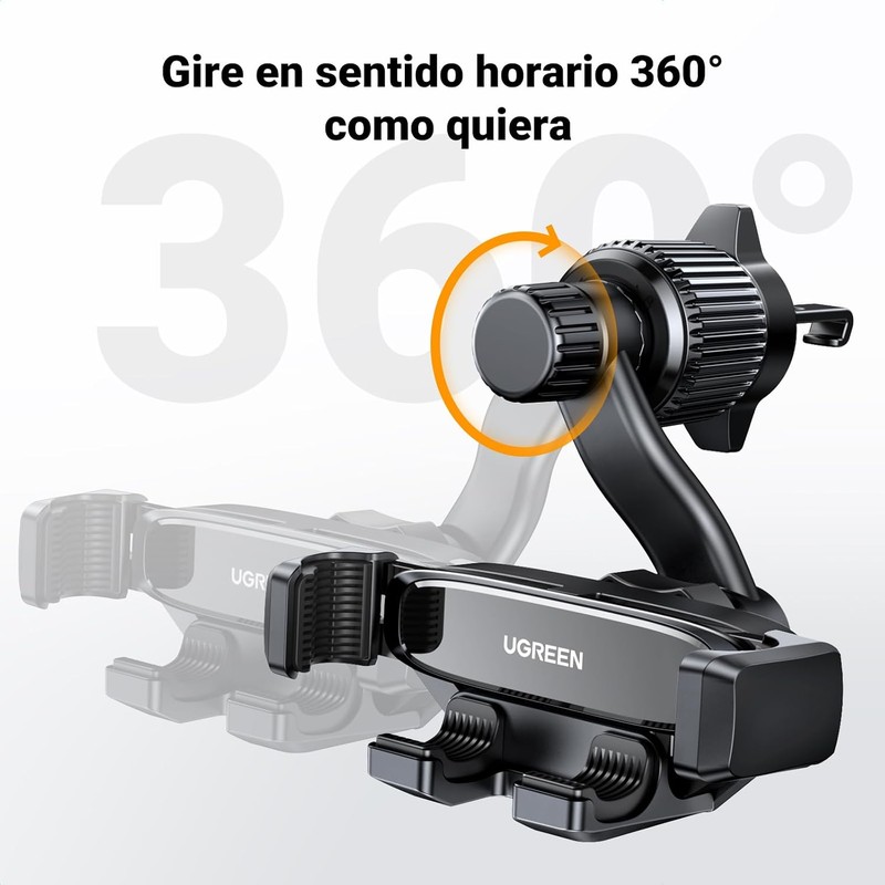 UGREEN Soporte Celular Automóvil Giratoria 360°